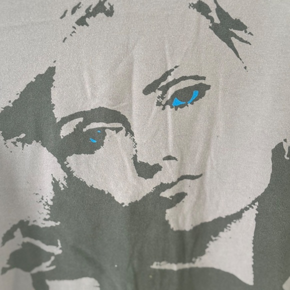 RARE Marc Jacob’s Blondie T Shirt (some faded areas on sleeves) Size M Lilac - Picture 3 of 7